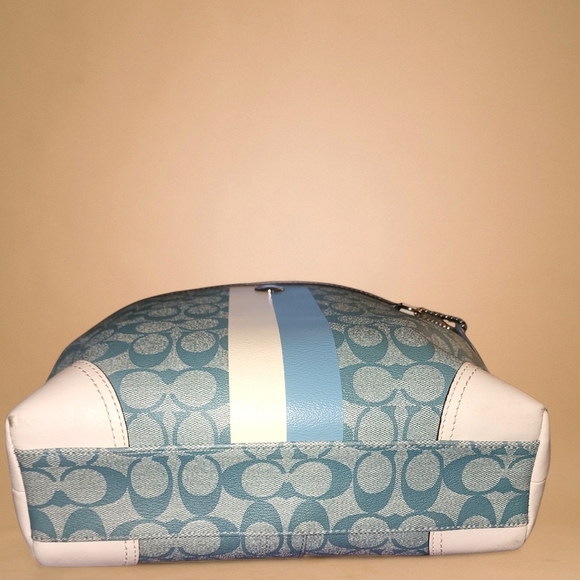 Coach Chelsea Heritage Monogram Tote - Picture 8 of 11